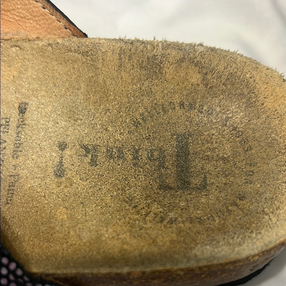 Women's Black and Brown Sandals Think! - Picture 5 of 5